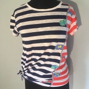 Lilly Pulitzer Nautical Flags Tee
